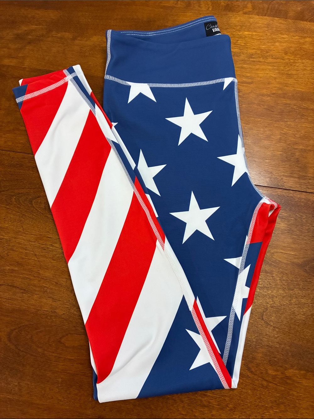 Constantly Varied Gear women’s American Flag Leggings -  No pockets